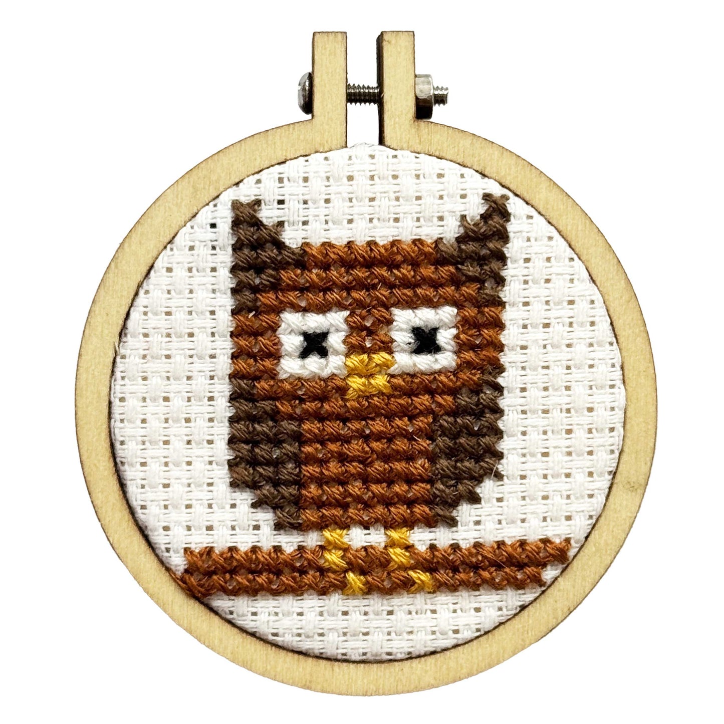 Mini Cross Stitch Kit: 'Owl you need is love!'