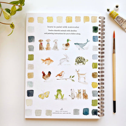 Watercolor Workbook - Animals