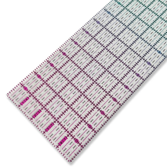 Pink to Teal Gradient | Glitter - 14” x 5" Ruler