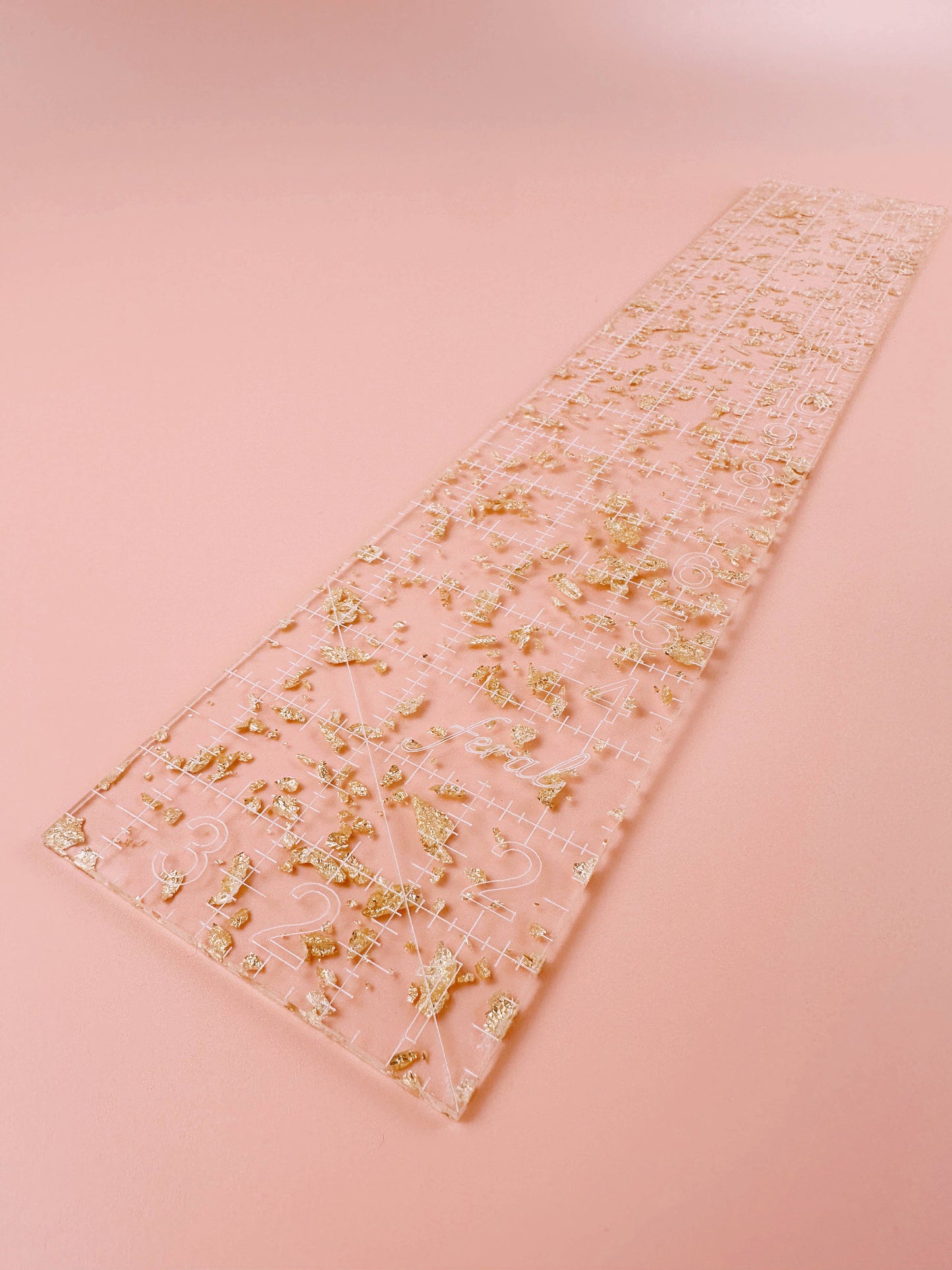 Fat Quarter Quilting Ruler : Golden