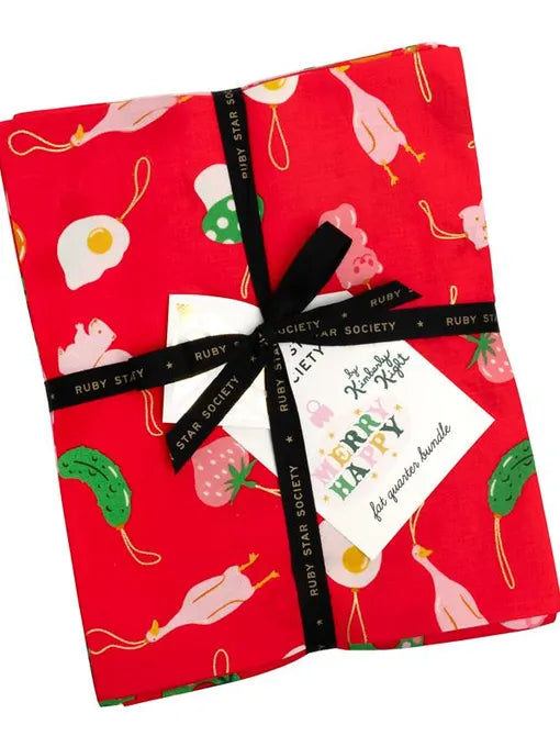 PREORDER: Ruby Star Society – Merry Happy Fat Quarter Bundle (ETA May 2026) (Copy)