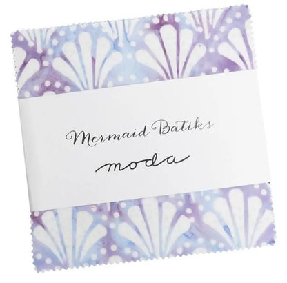 Mermaid Batiks Charm Pack – 42 Piece Precut Fabric Collection