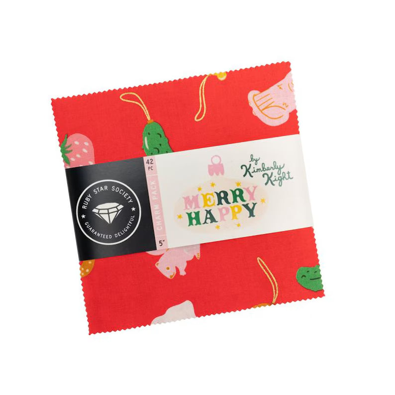 PREORDER: Ruby Star Society – Merry Happy Charm Pack (ETA May 2026)
