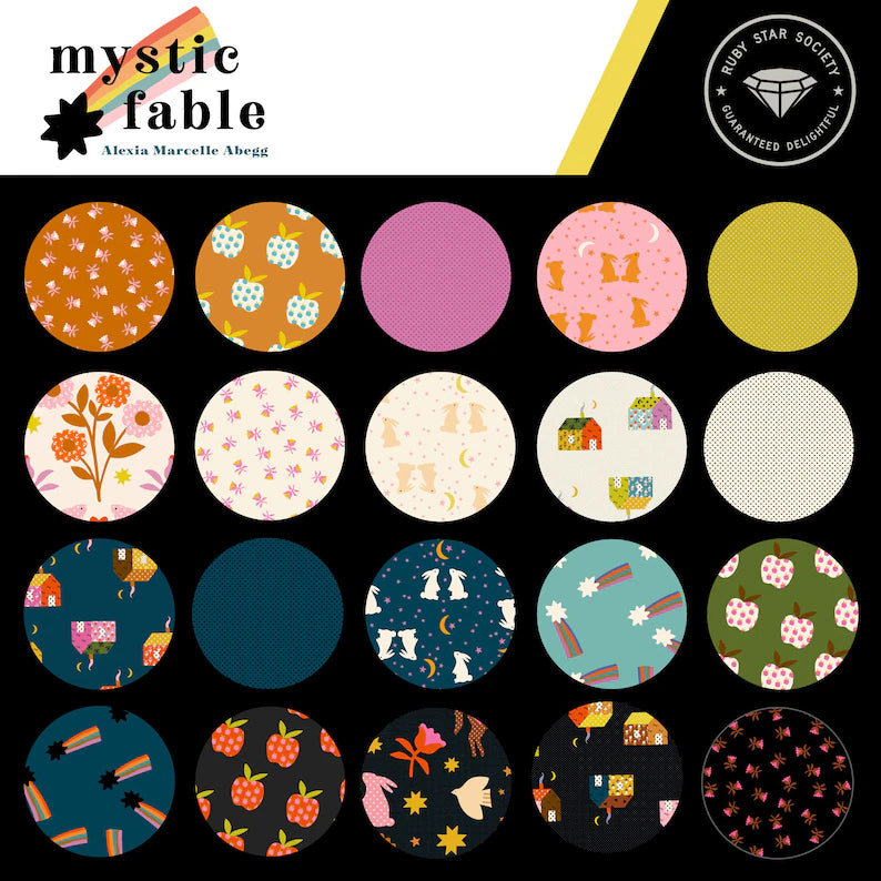 Mystic Fable Fat Quarter Bundle – 23 Piece Set by Alexia Abegg | Ruby Star Society
