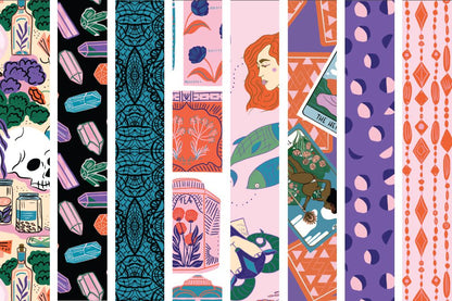 Cloud9 Fabrics: Secret of the Oracle by Tara Reed: Beaded Curtain