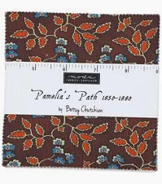 Pamelia's Path Charm Pack – 42 Piece Precut Fabric Collection