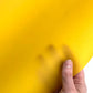 Slightly Transparent Yellow Jelly Vinyl – 18" x 53"